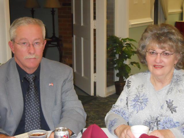 AHVRS Squad President Jim Smith with wife Pat